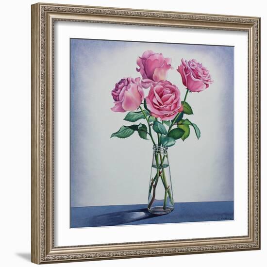 Pink Roses-Christopher Ryland-Framed Giclee Print