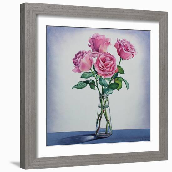 Pink Roses-Christopher Ryland-Framed Giclee Print