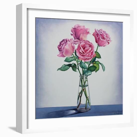 Pink Roses-Christopher Ryland-Framed Giclee Print