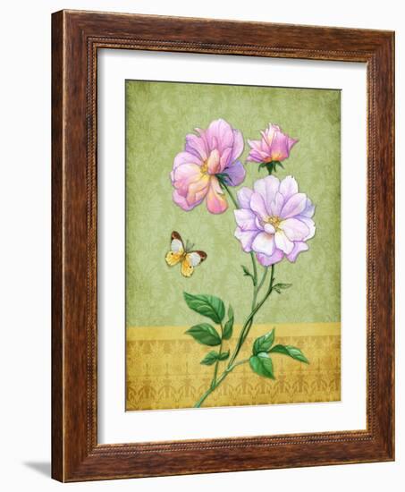 Pink Roses-Maria Rytova-Framed Giclee Print