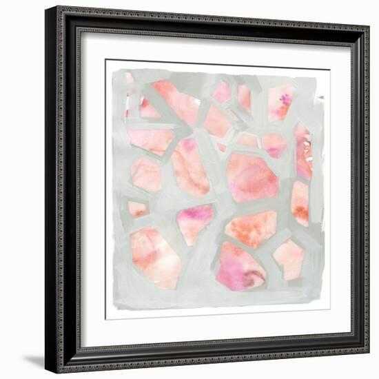 Pink Salt Shards I-Jennifer Parker-Framed Art Print