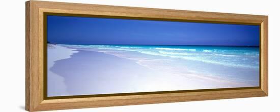 Pink Sand Beach Harbour Island Bahamas-null-Framed Stretched Canvas