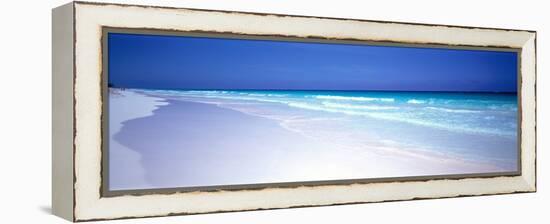 Pink Sand Beach Harbour Island Bahamas-null-Framed Stretched Canvas