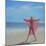 Pink Sari on the Beach-Lincoln Seligman-Mounted Giclee Print