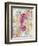 Pink Seahorse-LuAnn Roberto-Framed Art Print