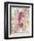 Pink Seahorse-LuAnn Roberto-Framed Art Print