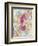 Pink Seahorse-LuAnn Roberto-Framed Art Print