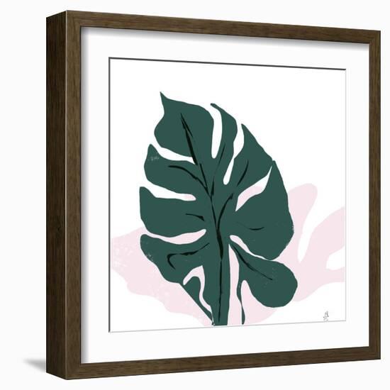 Pink Shadow-Niya Christine-Framed Art Print