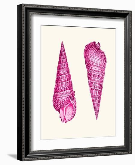 Pink Shells a-Fab Funky-Framed Art Print