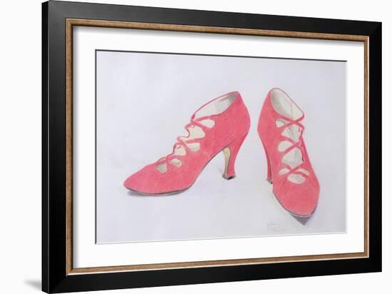 Pink Shoes, 1997-Alan Byrne-Framed Giclee Print