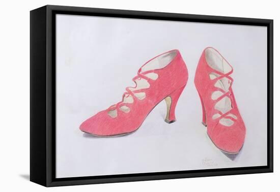 Pink Shoes, 1997-Alan Byrne-Framed Premier Image Canvas
