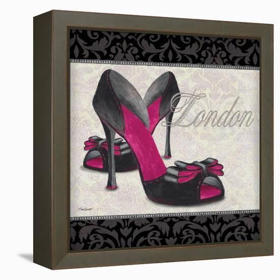 Pink Shoes Square I-Todd Williams-Framed Stretched Canvas