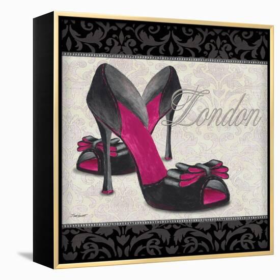 Pink Shoes Square I-Todd Williams-Framed Stretched Canvas