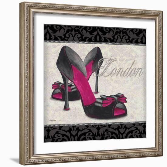 Pink Shoes Square I-Todd Williams-Framed Art Print