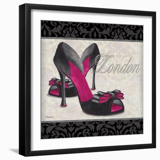 Pink Shoes Square I-Todd Williams-Framed Art Print