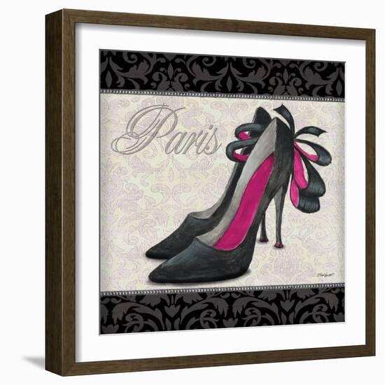 Pink Shoes Square II-Todd Williams-Framed Art Print