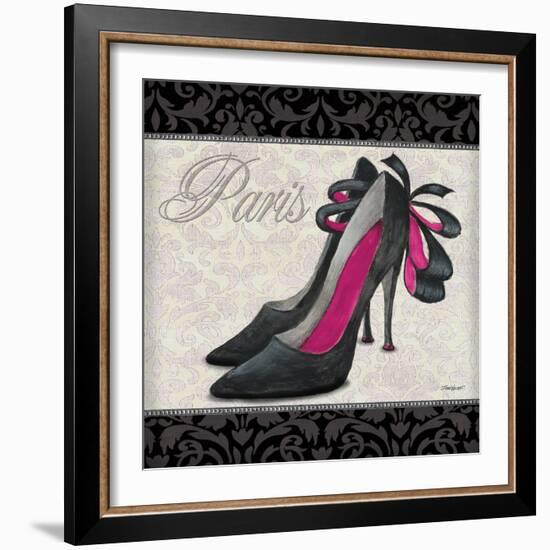 Pink Shoes Square II-Todd Williams-Framed Art Print