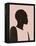 Pink Silhouette II-Jennifer Parker-Framed Stretched Canvas