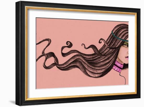 Pink Soul I-Jami Goddess-Framed Art Print