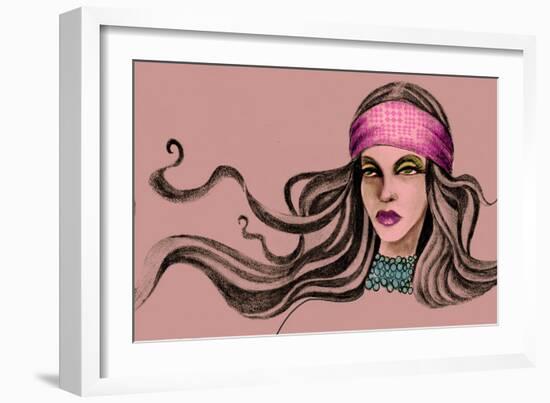 Pink Soul II-Jami Goddess-Framed Art Print