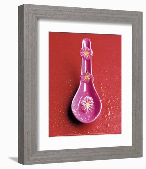 Pink Spoon-Amelie Vuillon-Framed Art Print