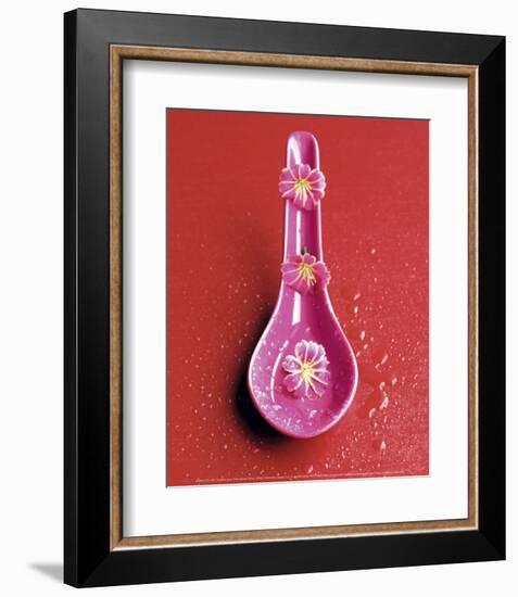 Pink Spoon-Amelie Vuillon-Framed Art Print