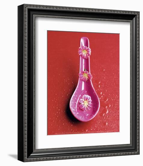 Pink Spoon-Amelie Vuillon-Framed Art Print