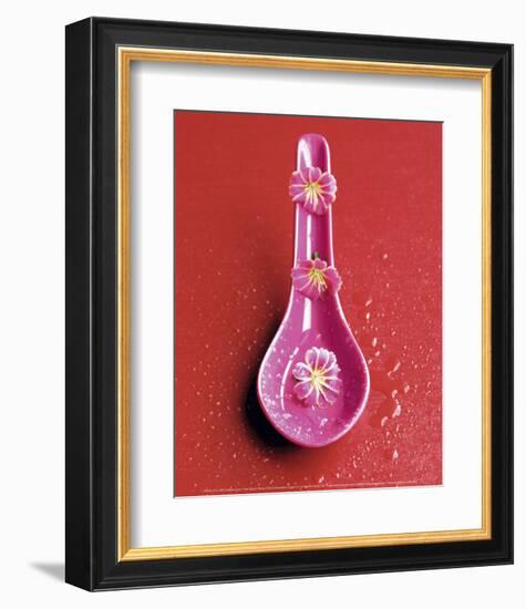 Pink Spoon-Amelie Vuillon-Framed Art Print