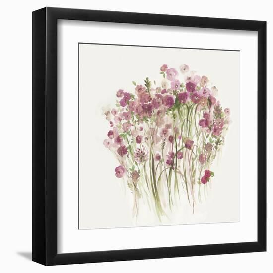 Pink Spring Garden-Asia Jensen-Framed Art Print