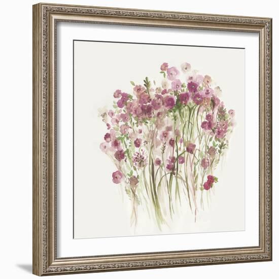 Pink Spring Garden-Asia Jensen-Framed Art Print