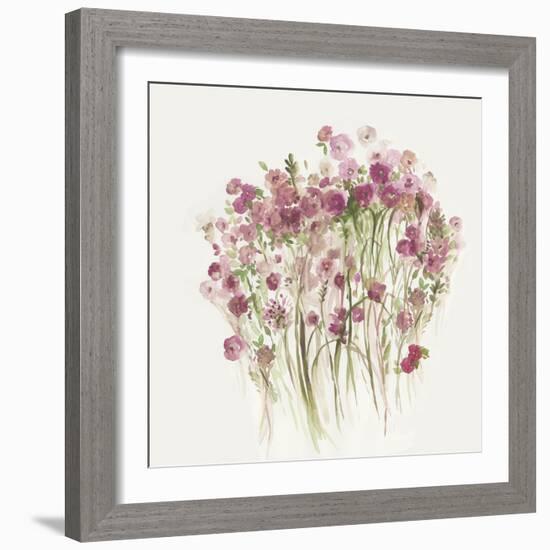 Pink Spring Garden-Asia Jensen-Framed Art Print