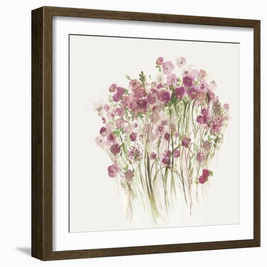 Pink Spring Garden-Asia Jensen-Framed Art Print