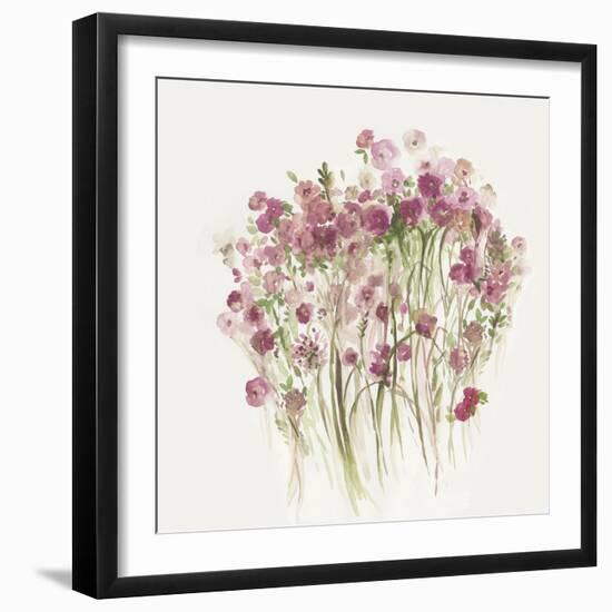 Pink Spring Garden-Asia Jensen-Framed Art Print