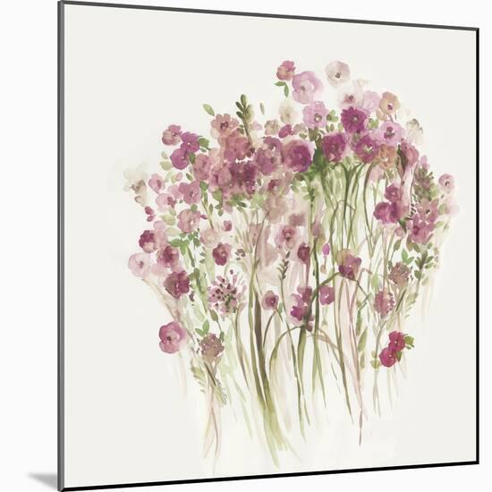 Pink Spring Garden-Asia Jensen-Mounted Art Print