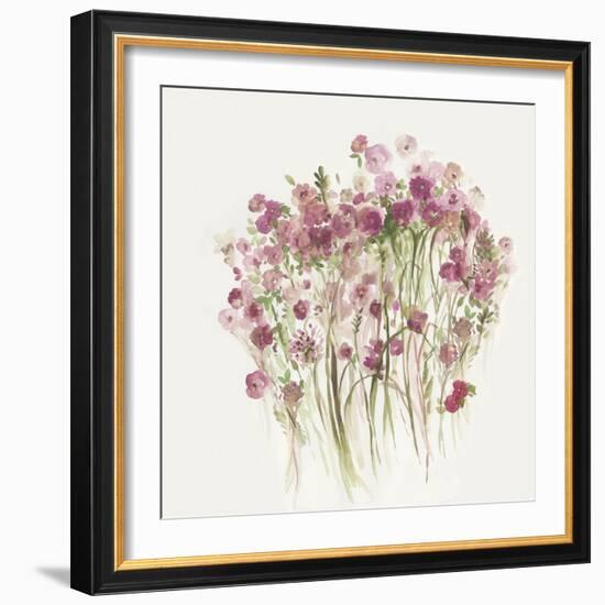 Pink Spring Garden-Asia Jensen-Framed Art Print