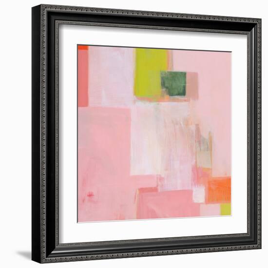 Pink Squares-Melissa Donoho-Framed Art Print