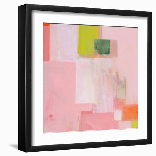 Pink Squares-Melissa Donoho-Framed Art Print