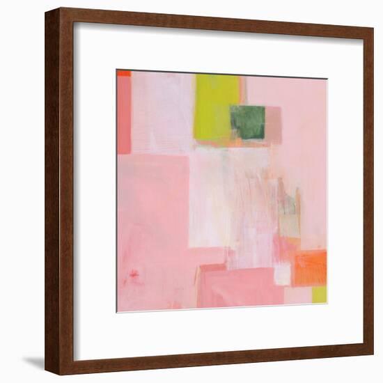 Pink Squares-Melissa Donoho-Framed Art Print