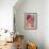 Pink Still-Life ( Oil on Board)-Ann Oram-Framed Giclee Print displayed on a wall