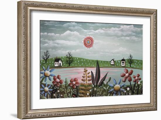 Pink Sunset-Karla Gerard-Framed Giclee Print