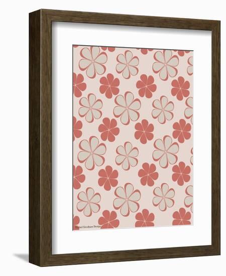 Pink Swirl Pattern-Rachel Gresham-Framed Giclee Print