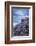 Pink thrift on cliff top, Bedruthan Steps, Cornwall, UK-Ross Hoddinott-Framed Photographic Print