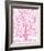 Pink Tree of Life-Gustav Klimt-Framed Premium Giclee Print