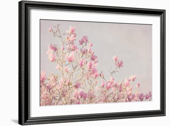 Pink Tree Tops I-Elizabeth Urquhart-Framed Photo