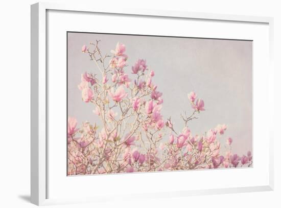 Pink Tree Tops I-Elizabeth Urquhart-Framed Photo