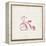 Pink Tricycle-Lauren Hamilton-Framed Stretched Canvas