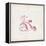 Pink Tricycle-Lauren Hamilton-Framed Stretched Canvas