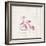 Pink Tricycle-Lauren Hamilton-Framed Art Print