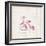 Pink Tricycle-Lauren Hamilton-Framed Art Print