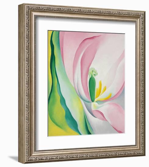 Pink Tulip, 1926-Georgia O'Keeffe-Framed Art Print